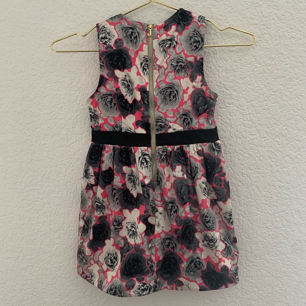 EUC Juicy Couture girls gold zipper dress